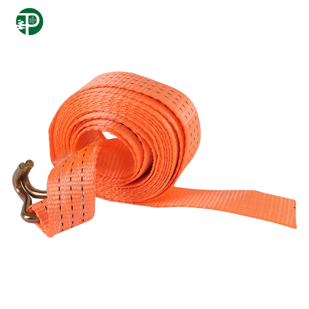 4 Pack 1.5" ×15' Polyester Ratchet Straps 4000 lb J Hook Tie Downs