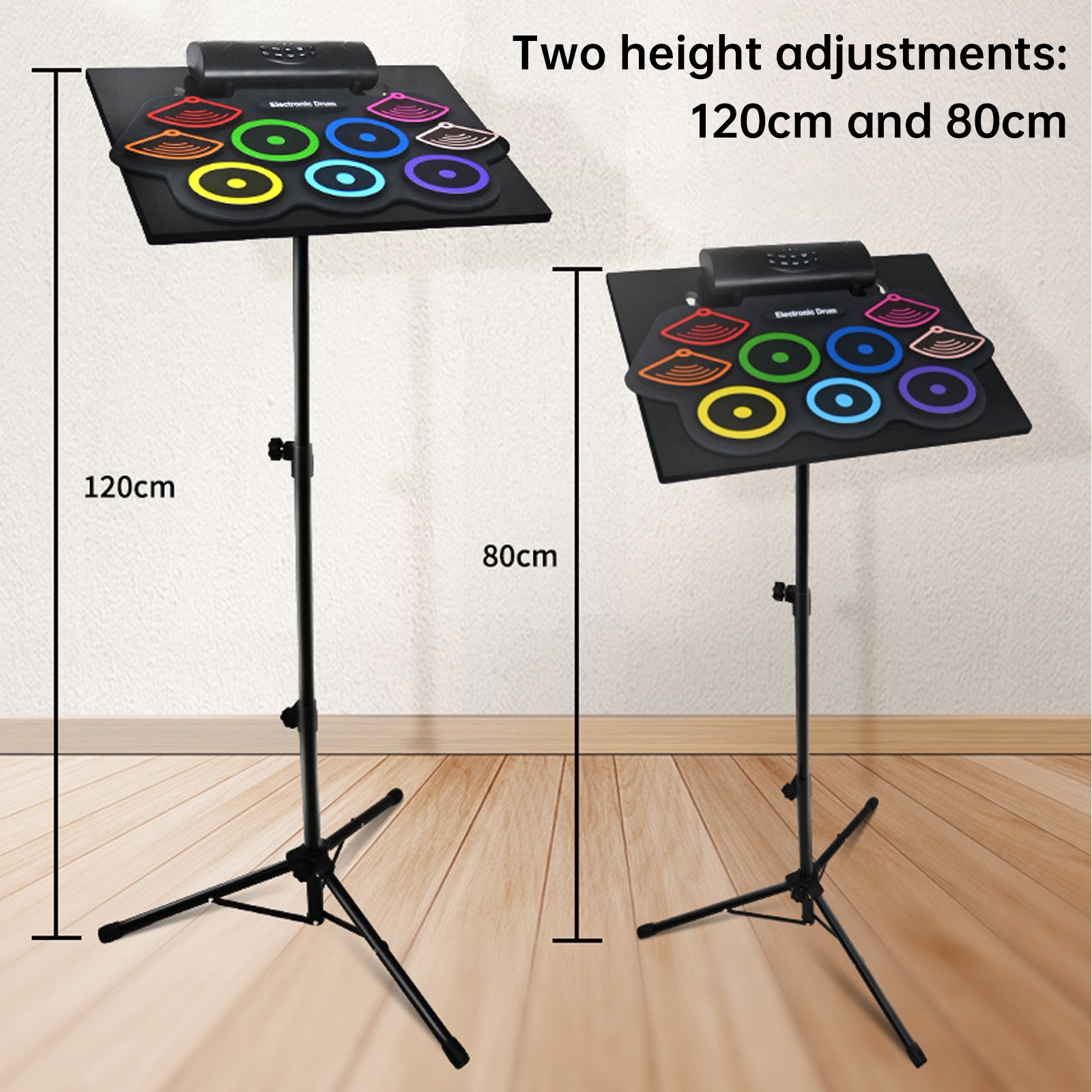 Hand-Rolled Electronic Drum Set Dramatic DrumInstrument Accessories Drum Stand