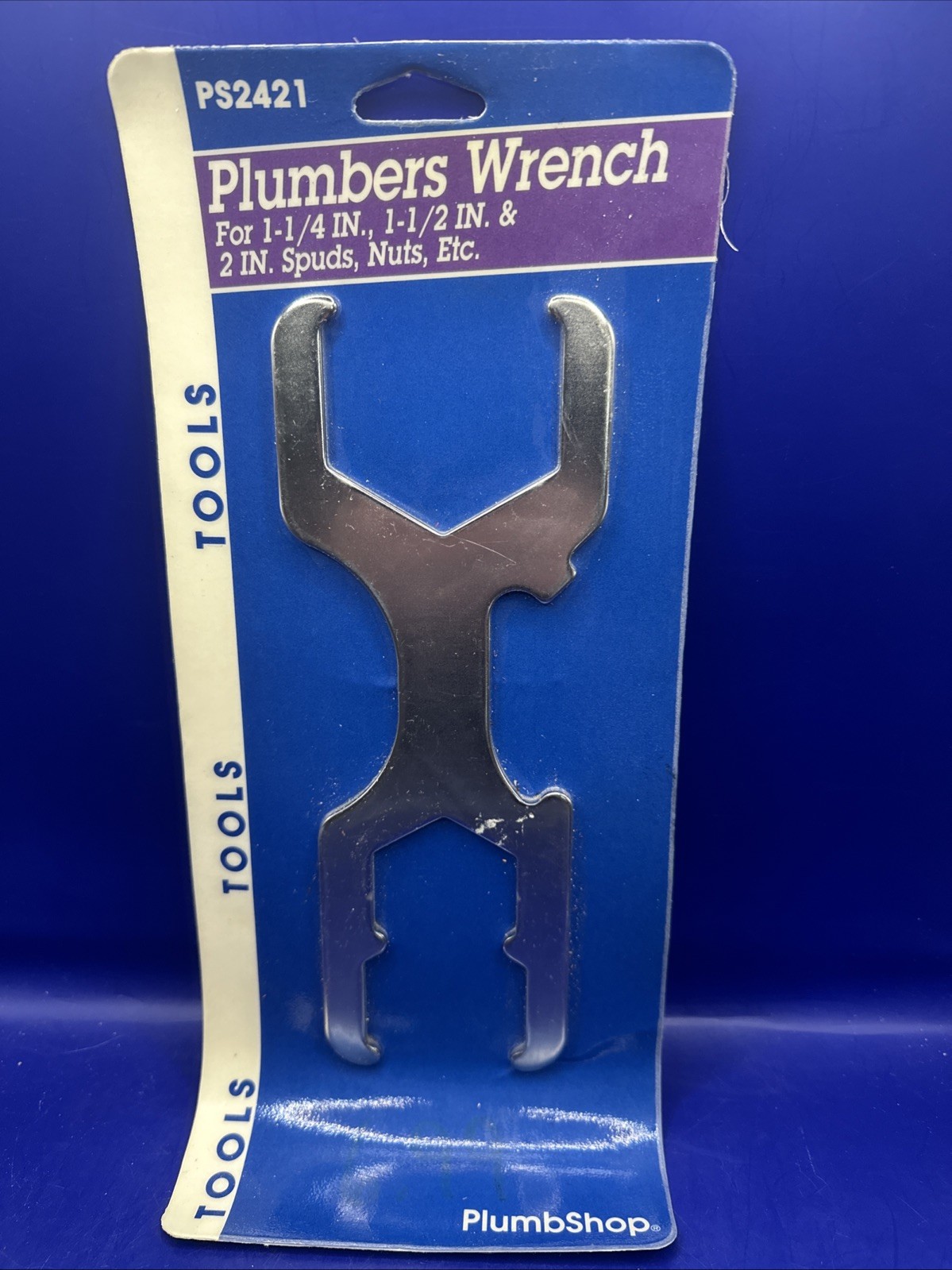 New PlumbShop Plumbers Wrench 1 1/4”, 1 1/2”, 2”, Spuds Nuts Etc. PS2521