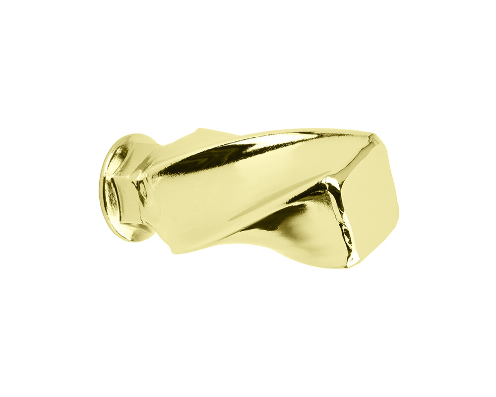 Bike Twisted Square Nut 3/8 x 26t Gold.