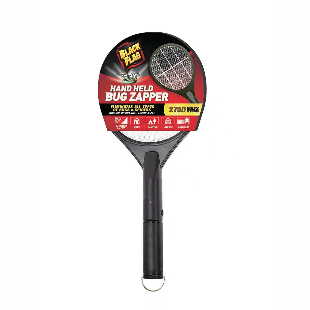 NEW Portable Handheld Bug Zapper – Electric Insect Killer Racket for Outdoor Use