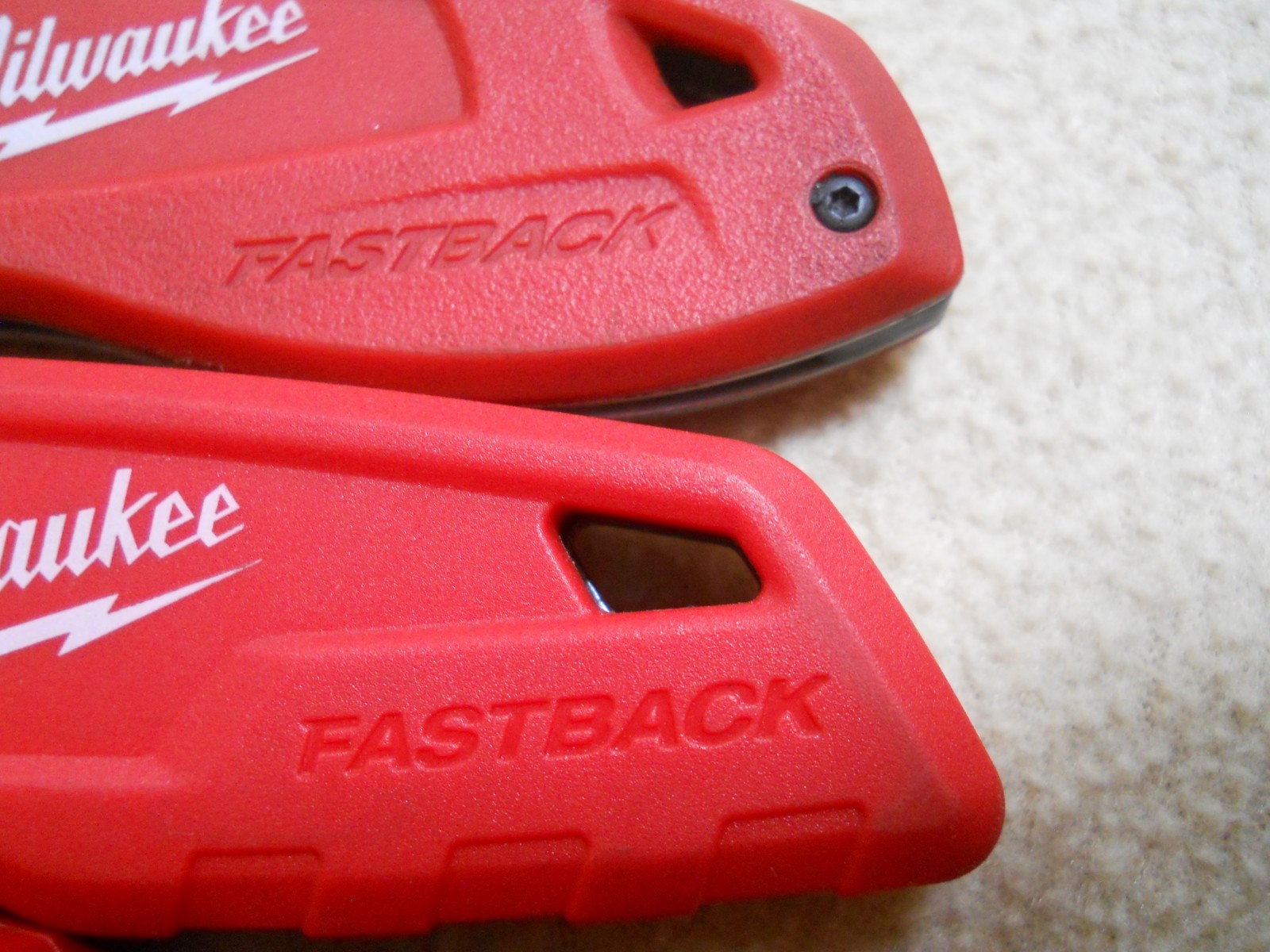 Milwaukee Fastback Hawkbill & Box Cutter Folding Knives
