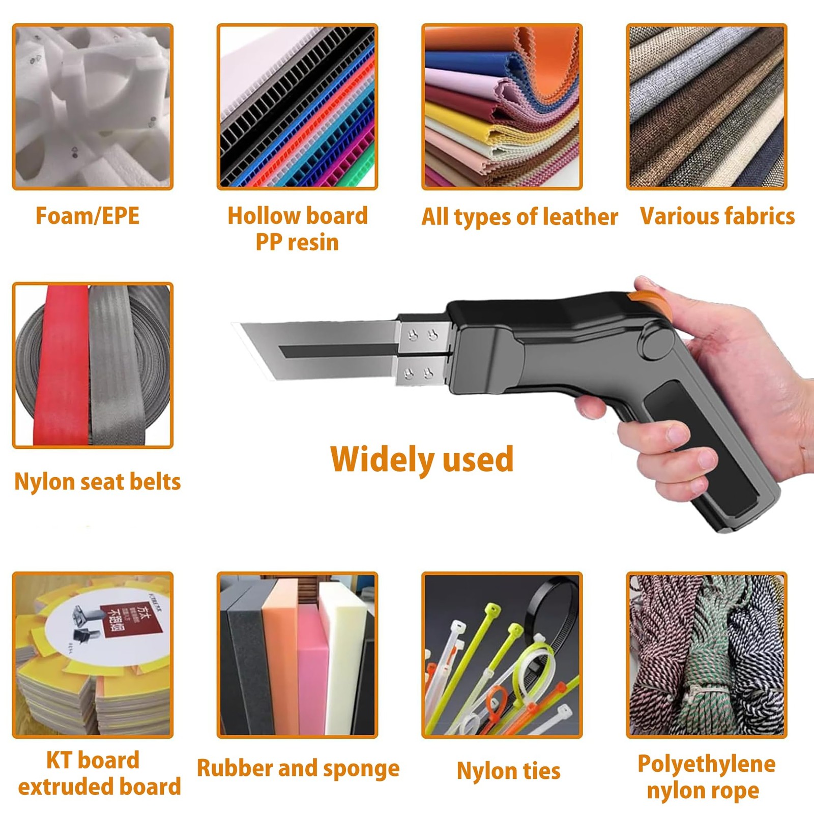 Foam Cutter Electric Hot Knife, 300W Styrofoam Cutting Tool, 4-in-1 Kit for C...