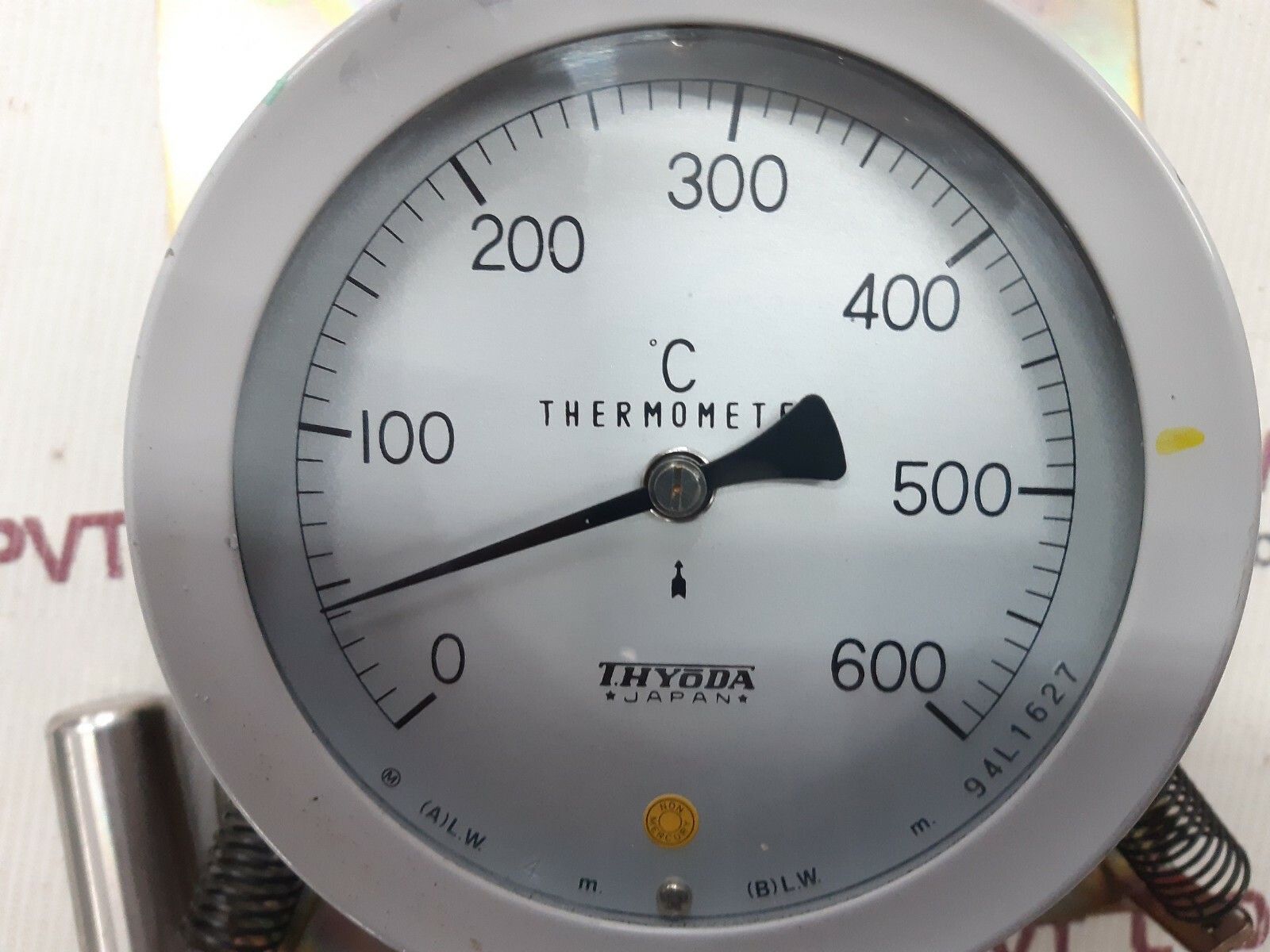 Thyoda thermometer 0-600 'c