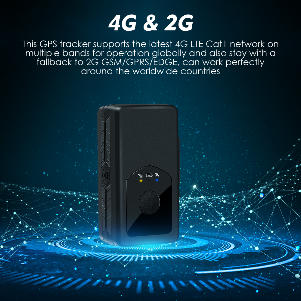 4G GPS Tracker Portable Mini GPS Tracking APP 3000mah Waterproof Voice Monitor