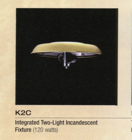 NEW Casablanca Ceiling Fan Light Kit Model K2C-72 Architectural White (No Glass)