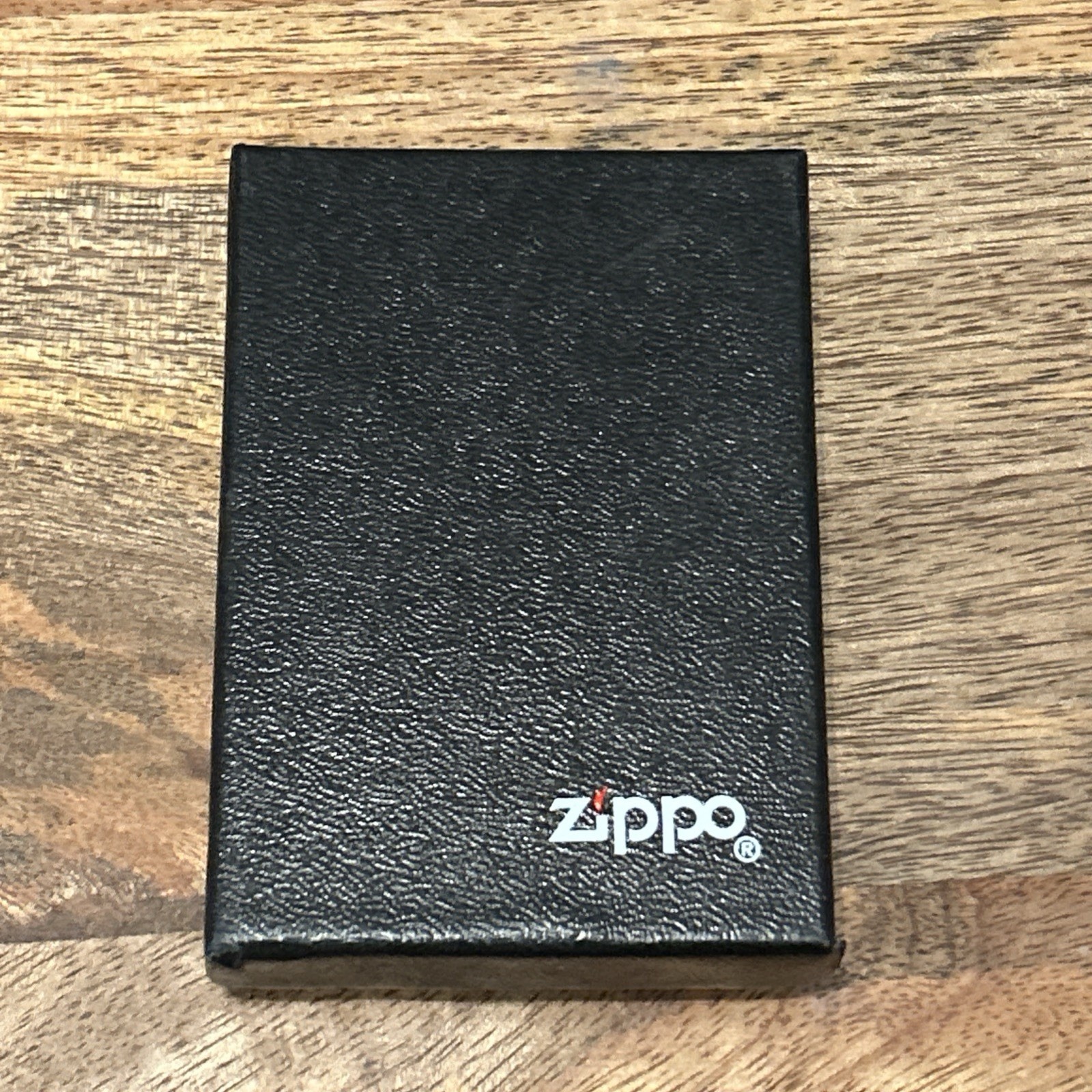 2016 Zippo Lighter Matte Black Never Used In Original Box
