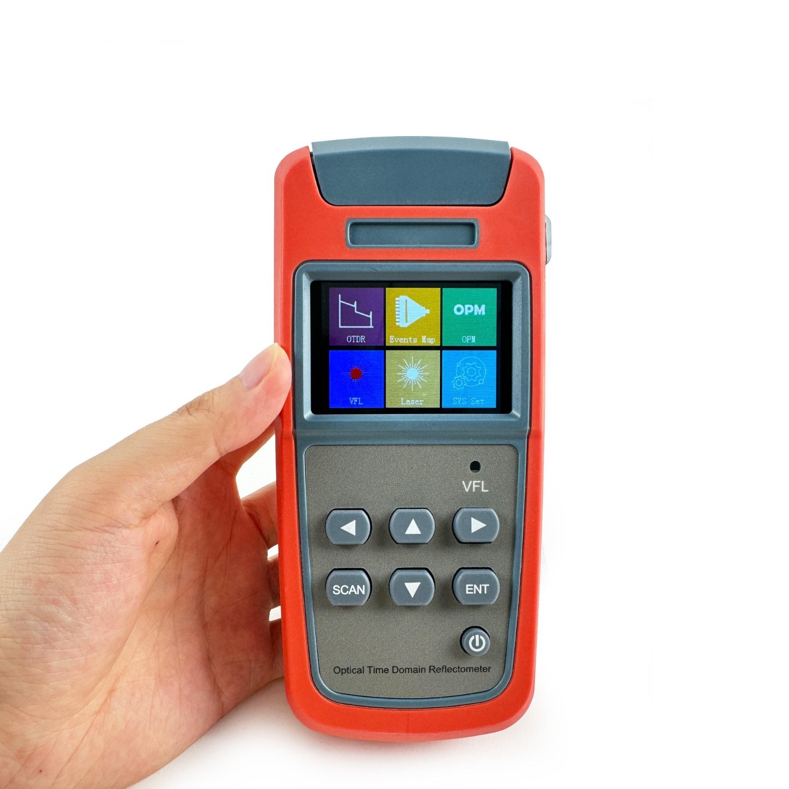 Mini OTDR 1310/1550nm Tester Handheld Fiber Optic Tester Built-in VFL OPM FTTH