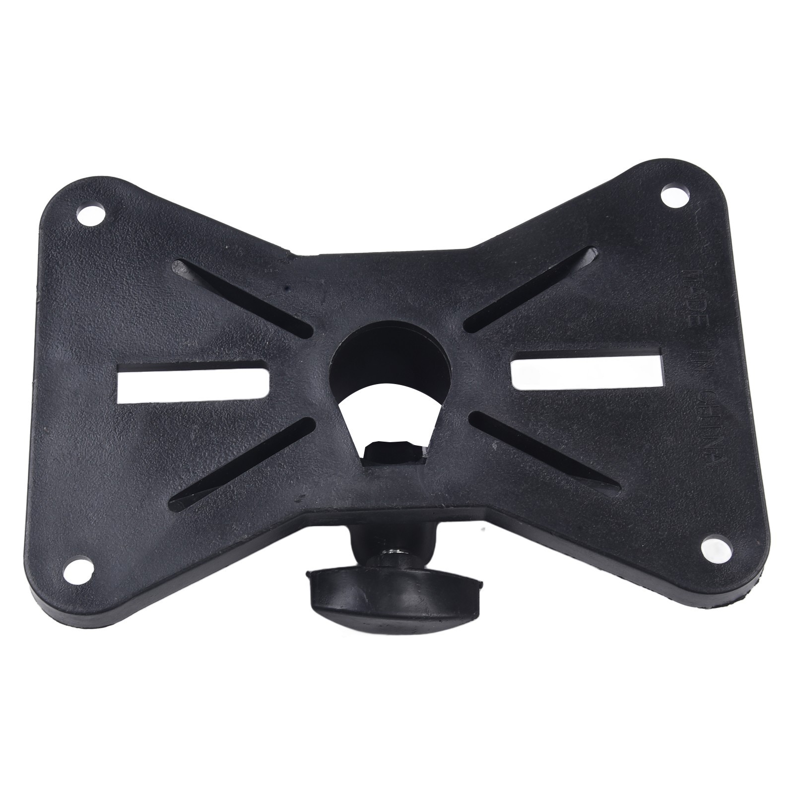 Rotatable 35mm plastic Mount Tripod Pole DJ Speaker Stand Adapter Top Cap Tray