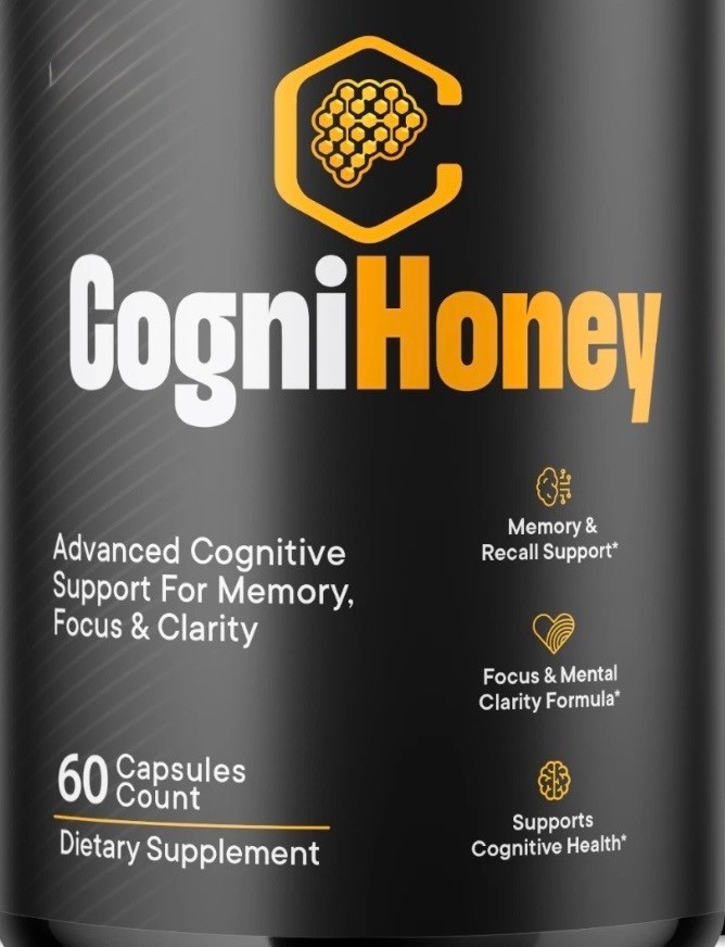 Cogni Honey, Cognihoney Cognitive Brain Blend 60 Capsules Memory & Focus