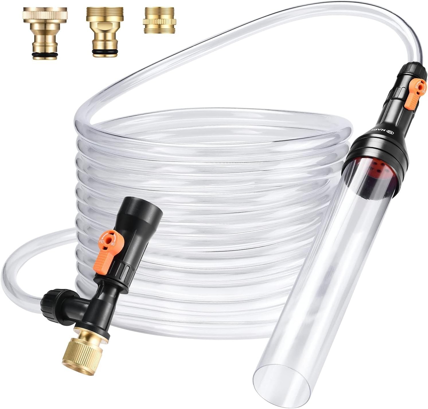 30ft Siphon Universal Quick Pump Aquarium Water Changing Fish Tank Cleaning Tool