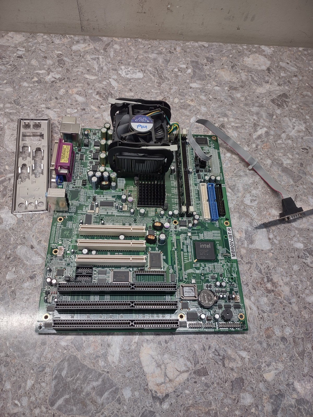 IBASE MB800V-R Industrial Motherboard MB800V-R + CPU, RAM I/O +Free Shipping