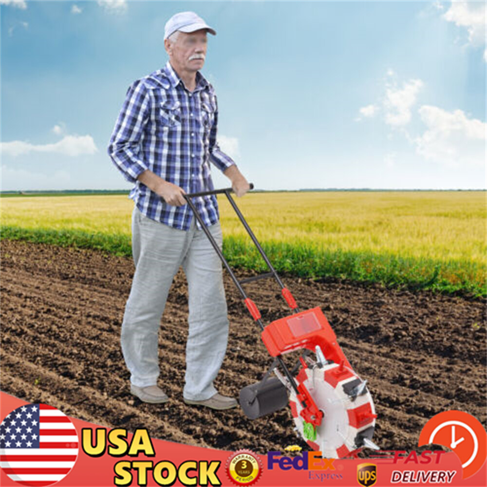 Garden Hand Manual Seeder Row Planter Sowing Vegetable Seeds SALE!