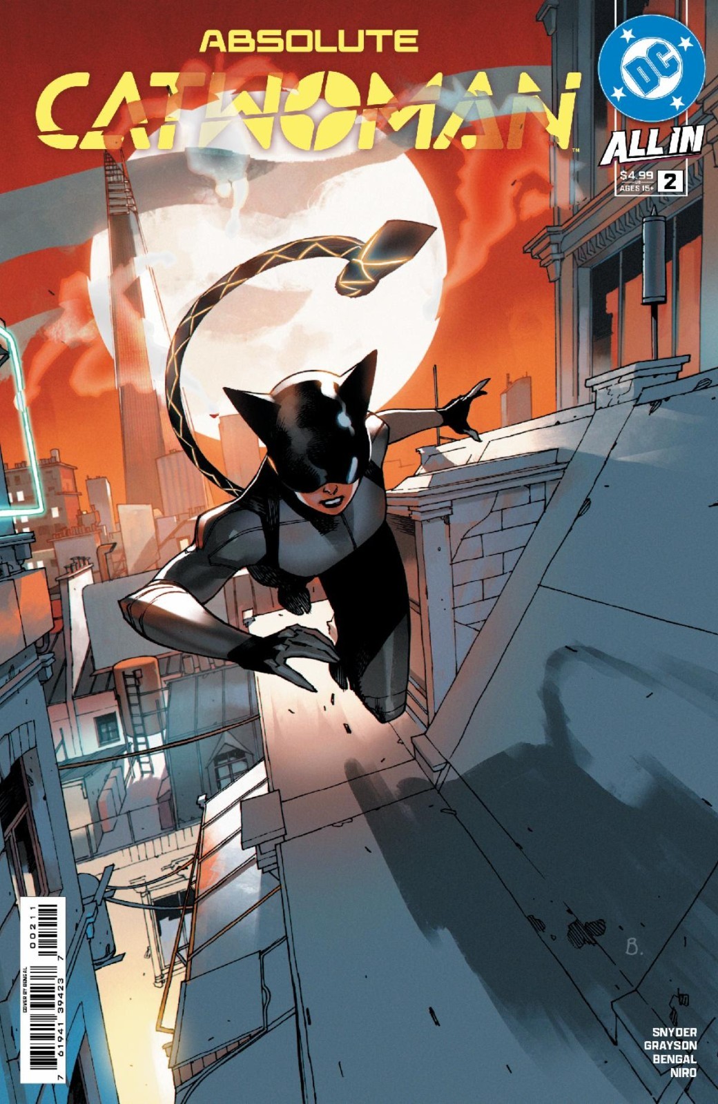 ABSOLUTE CATWOMAN #2 (OF 6) CVR A BENGAL (08/07/2026)