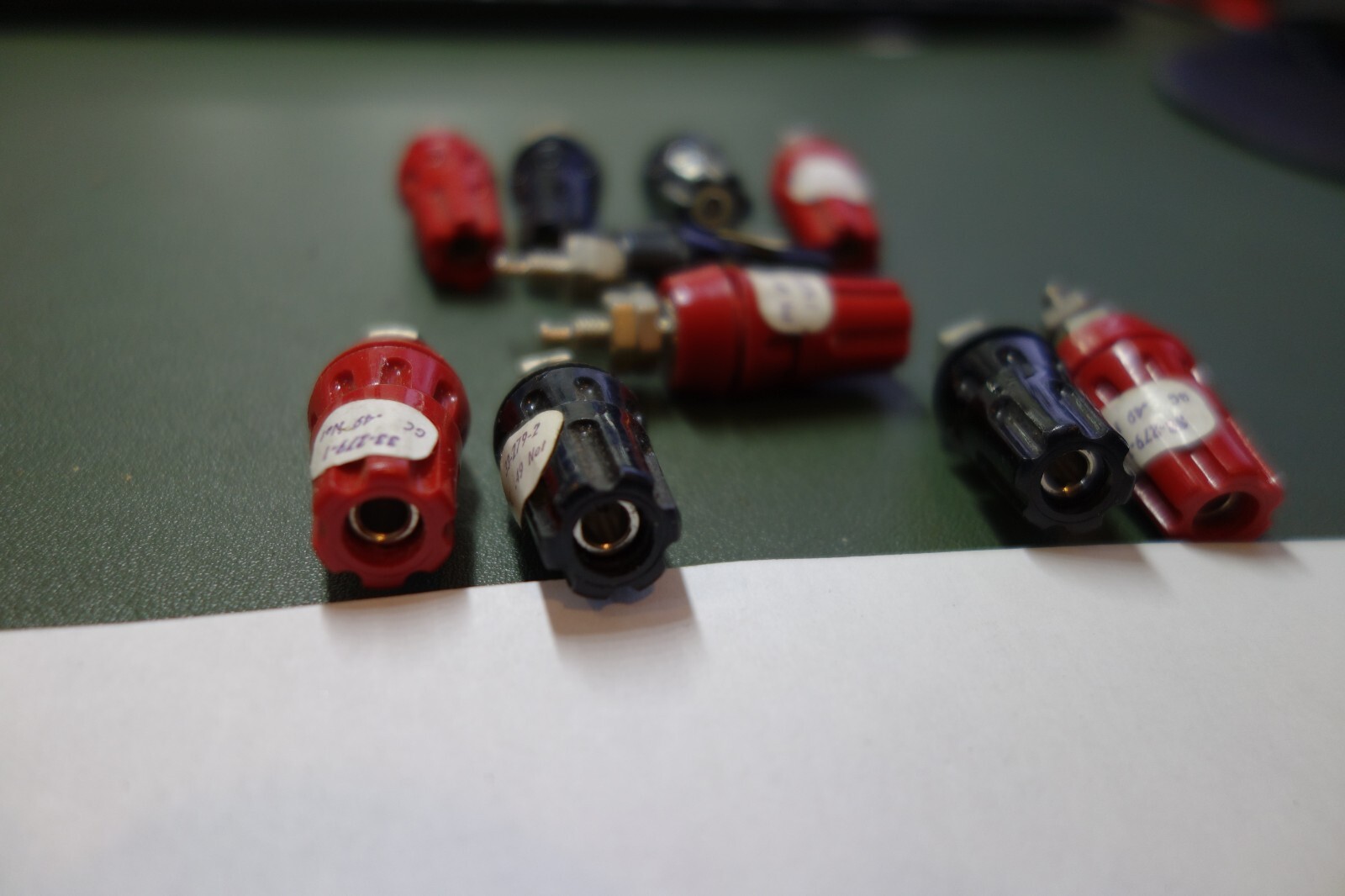 5 Pair GC 33-279 Red Black Binding Posts