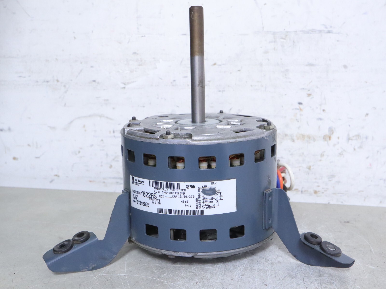 GE Motors 5KCP39GGY022AS Furnace Blower Motor 1/3HP 1075RPM 115V 1PH B13400-25