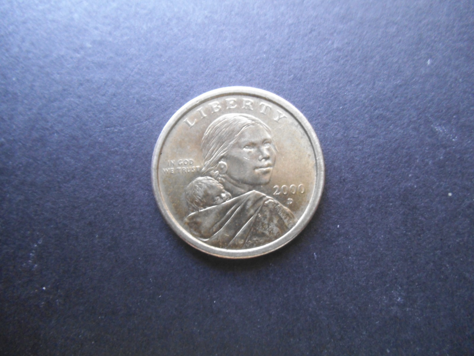 2000-D Sacagawea Rare ERROR coin Right eye does not match left eye