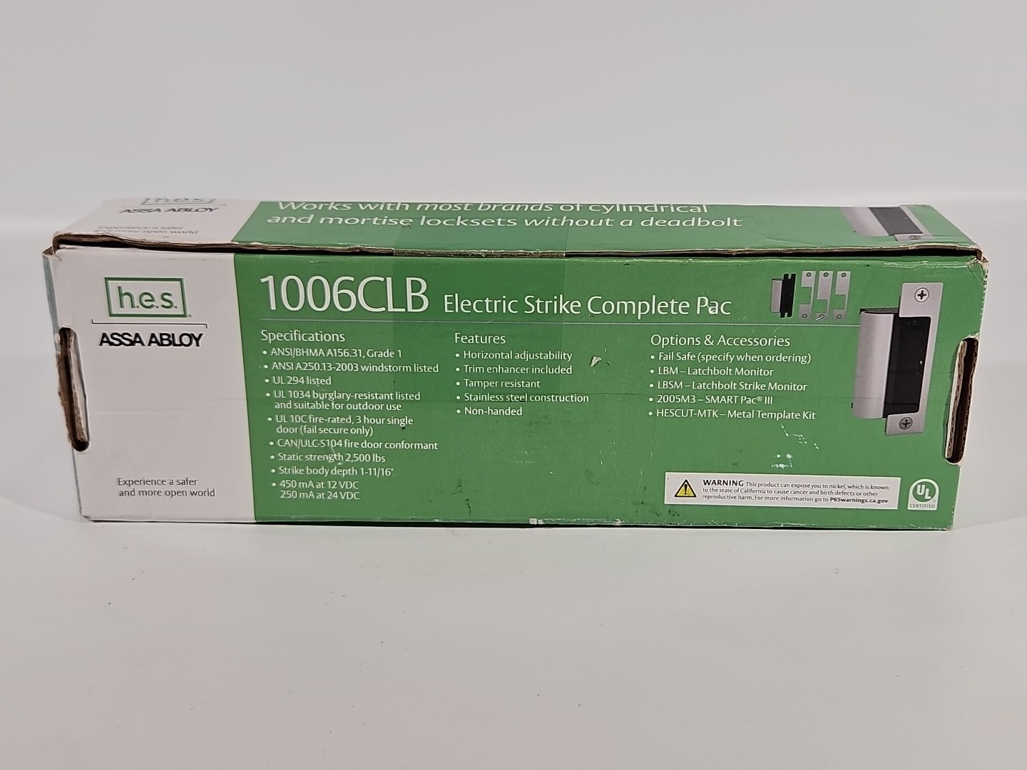 HES 1006CLB 12/24D 630 Latchbolt Electric Strike Body Complete Pac