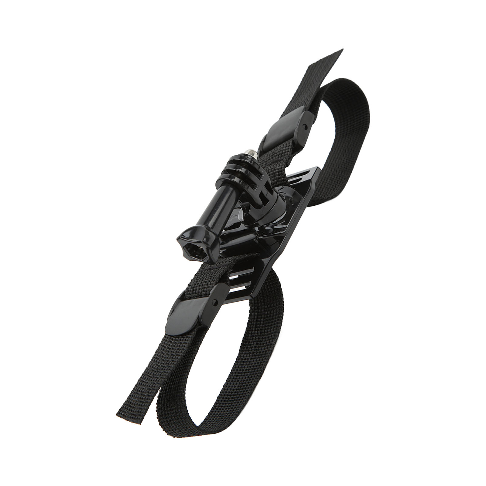 Action Camera Helmet Mount Strap Attachment With Bracket Adapter Base For He HBA