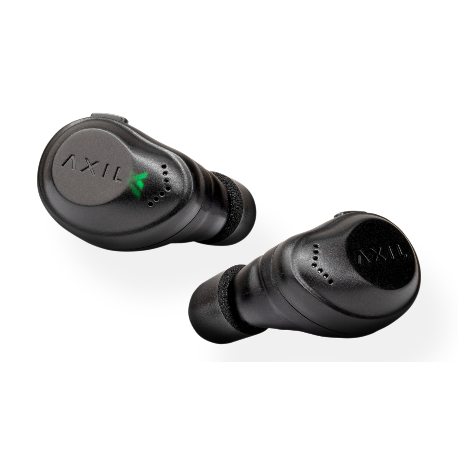 AXIL XCOR-R Bluetooth Tactical Earbuds with USB-C Case Touch Control Matte Black