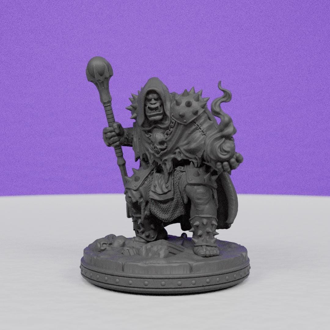 Borgakh Throgson Orc Spellcaster | Primal Collectibles