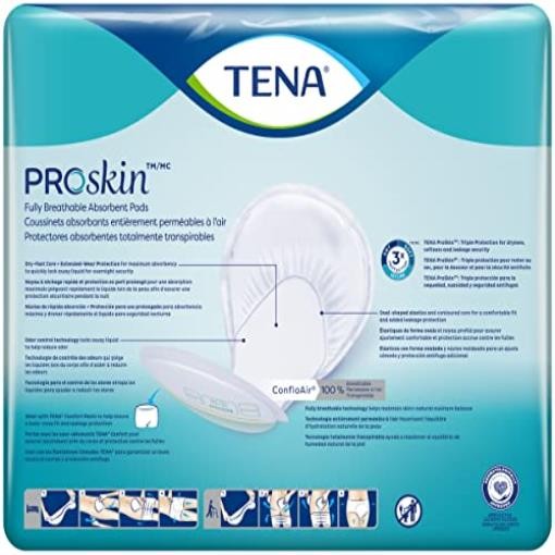 TENA ProSkin Night Super Pads 48 Count Maximum Absorbency
