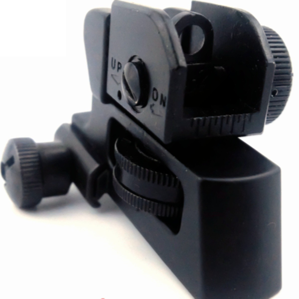 Metal Rear Sight Near Sight Adjustable Not Carry Handle Mount Removable