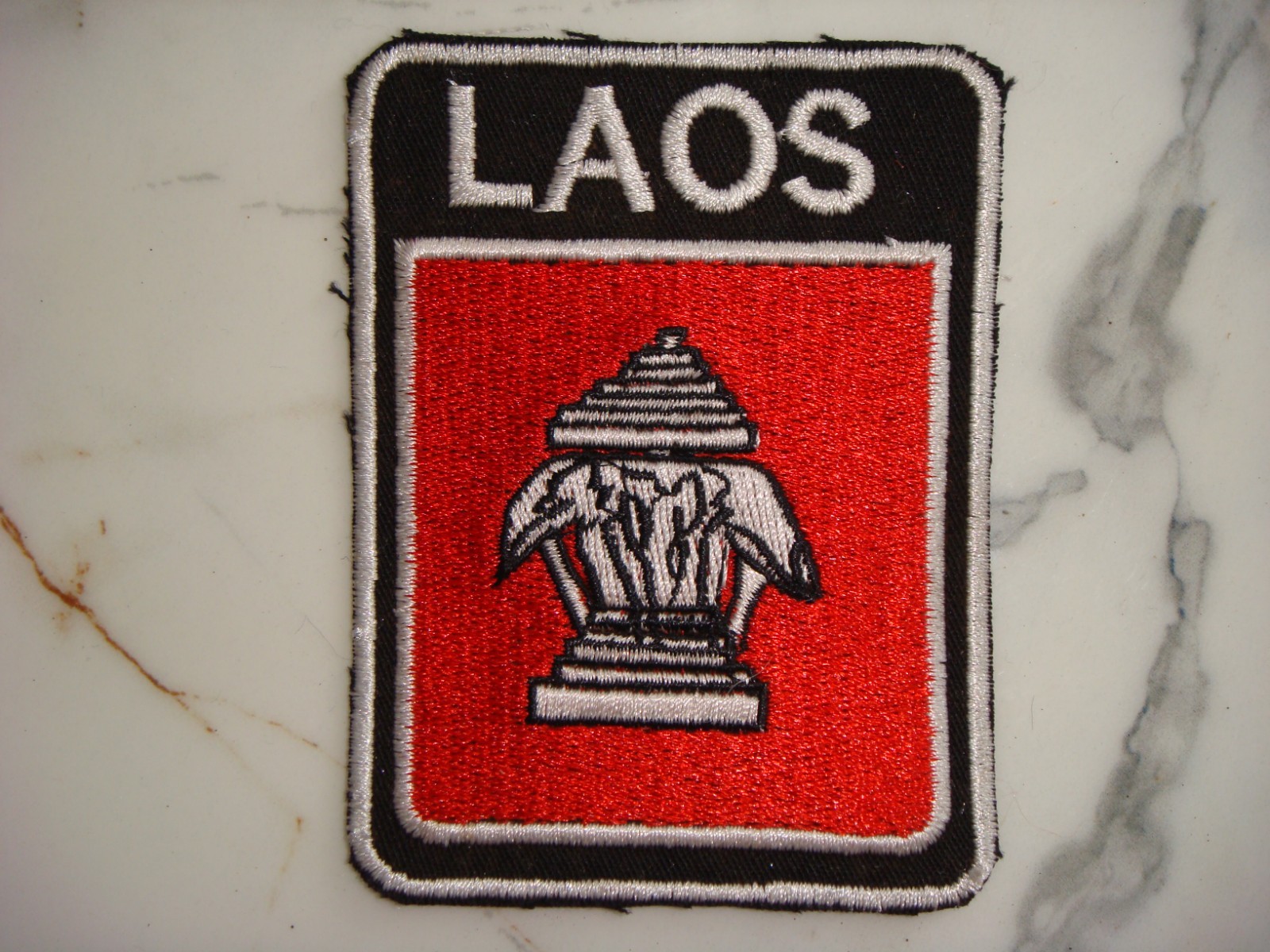 US MACV SOG AT LAOS , VIETNAM WAR PATCH