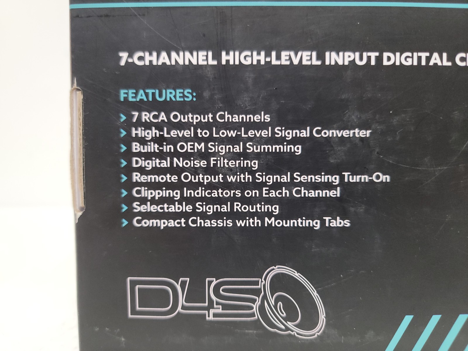 Down4Sound D4S HiLoC7i 7-Channel High Level Input Digital Crossover