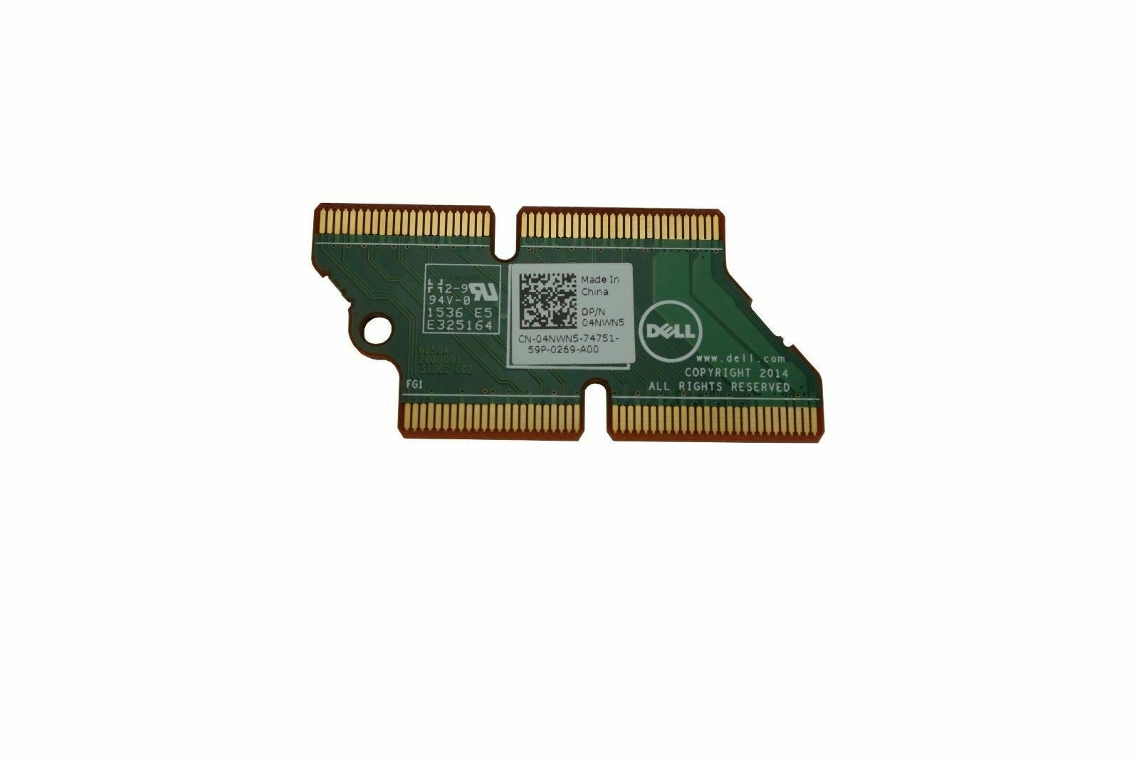 4NWN5 DELL MEZZANINE ADAPTER BRIDGE CARD FOR POWEREDGE C6300 C6320