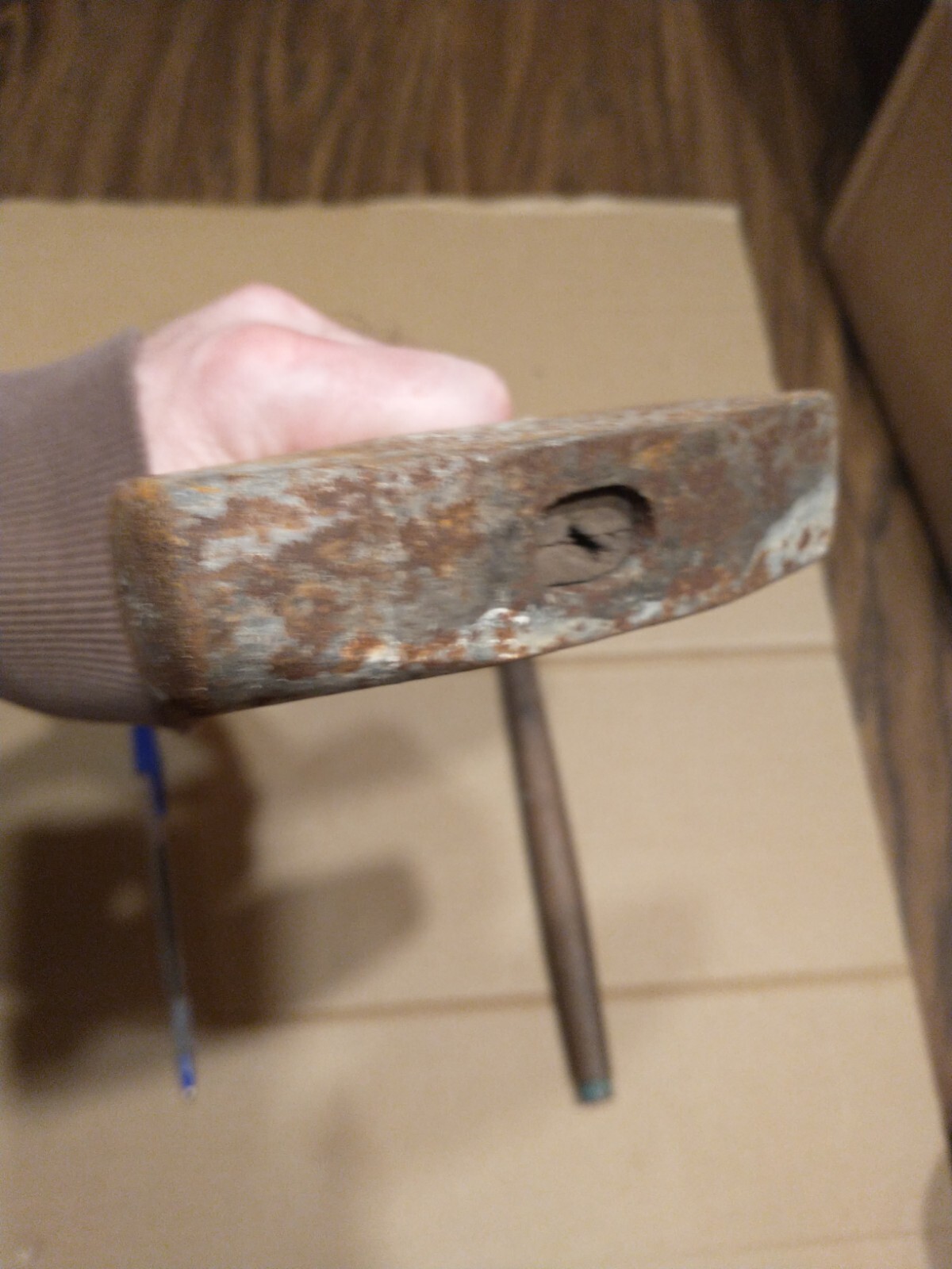 Antique Blacksmith Hand Forged Cross Sledge Hammer