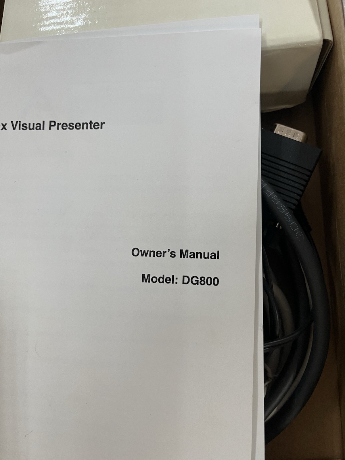 Promax DG800 Visualizer Document Camera