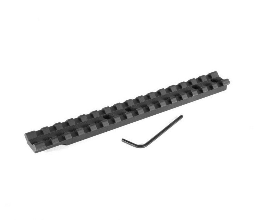 EGW Picatinny Rail 0 MOA For Remington 710, 715, 770 Ambidextrous Black - 40900