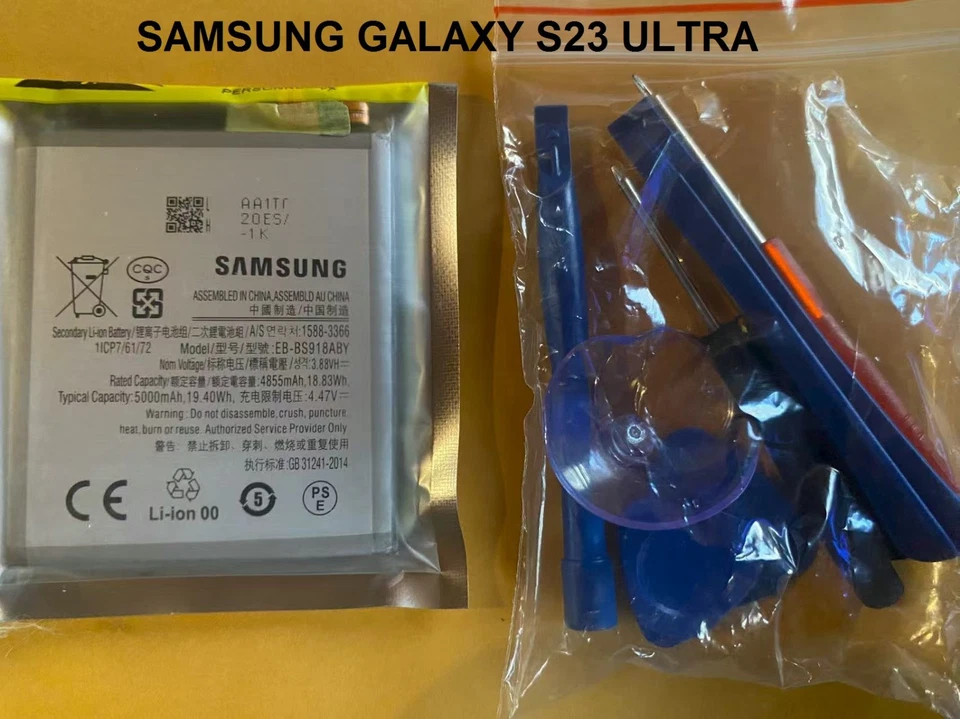 New OEM Original Battery for Samsung Galaxy S23 Ultra 5G