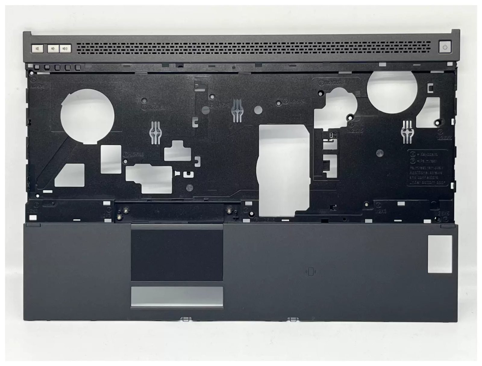 Dell Precision M4800 0JMG30 Palmrest Case w/Fingerprint Hole Keyboard Frame