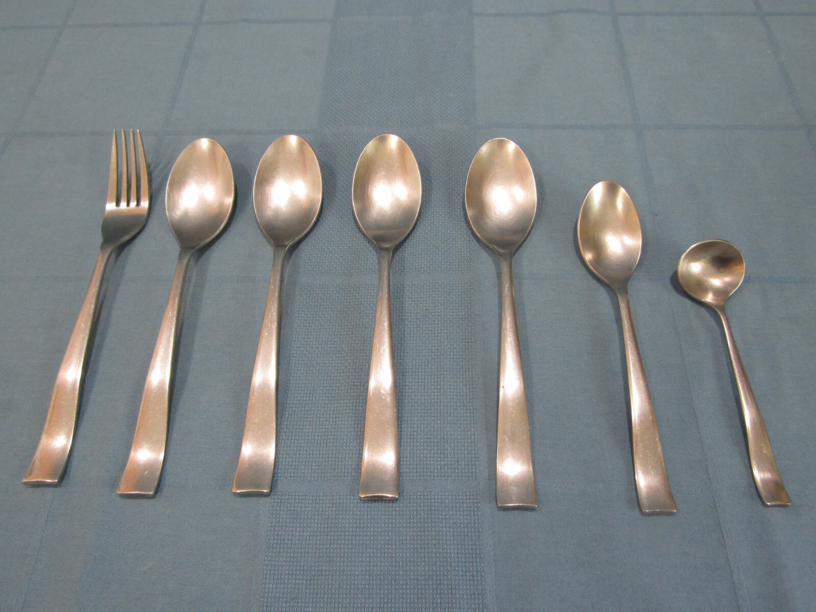 GS Gourmet Settings Strand Stainless Fork and spoon lot @