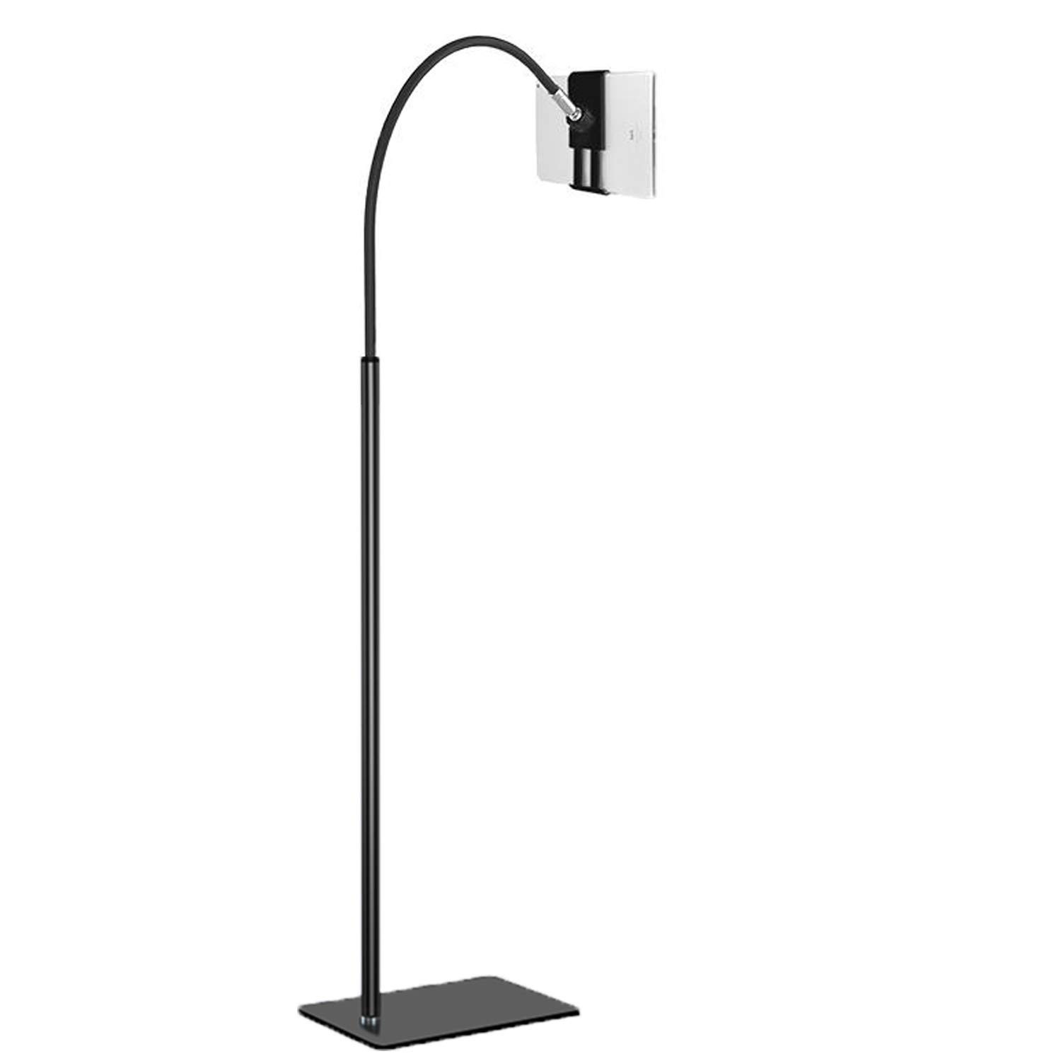 Creatop Tablet Floor Stand with Flexible Gooseneck and Stable Base, Tablet St...