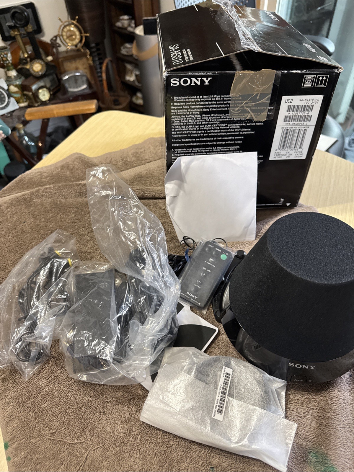 Sony SA-NS310 Wireless Network Wireless Speaker WI-Fi - Brand New