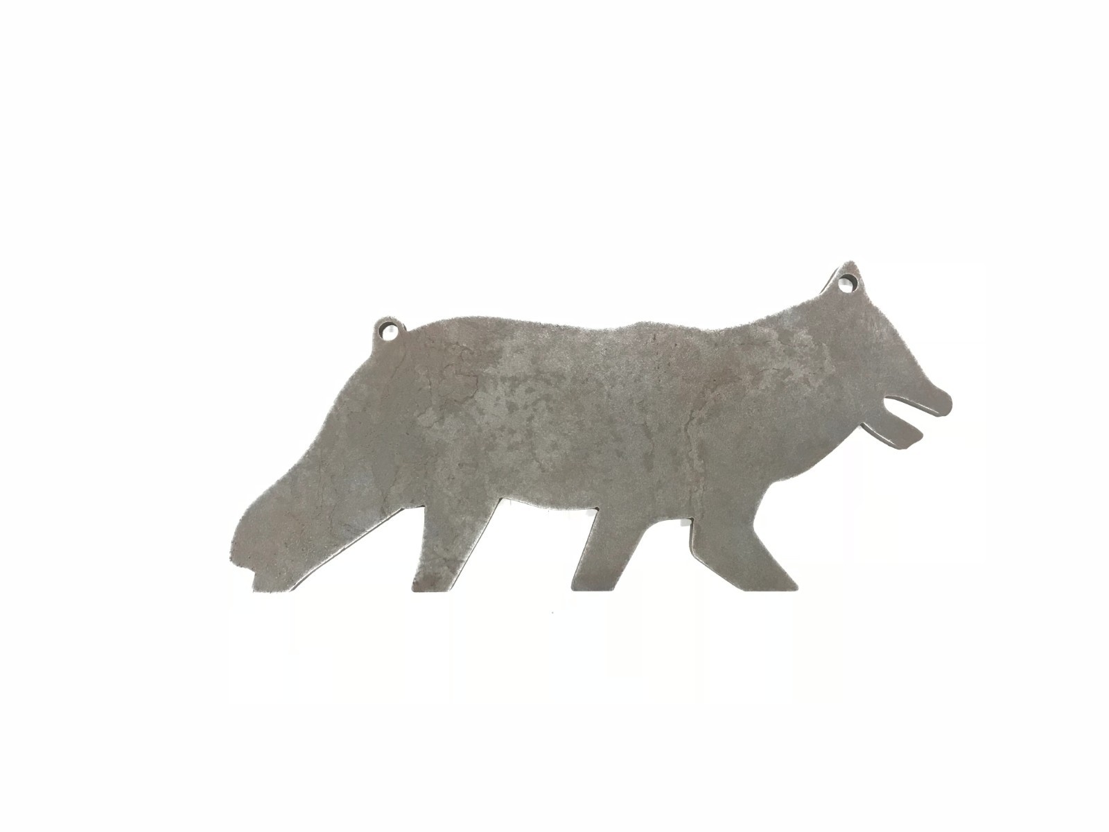 AR500 3/8" Coyote Silhouette Steel Target Gong 24" X 10"