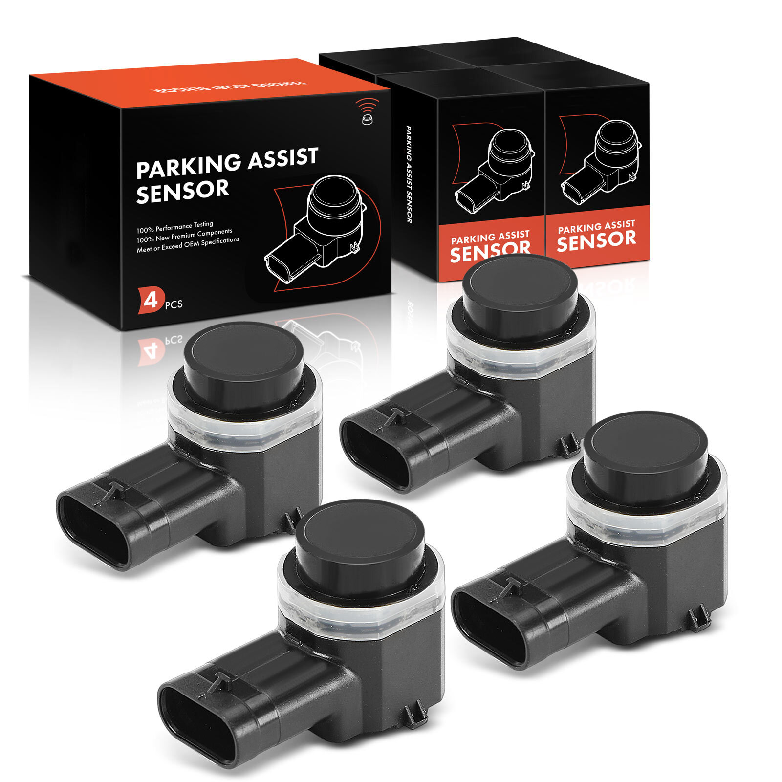 4x Rear Parking Aid Assist Sensor for Ford Escape 2013-2016 Transit-150 250 350