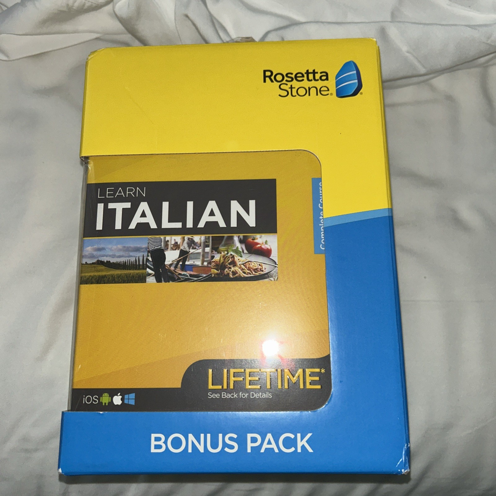 Rosetta Stone Learn Italian Bonus Pack