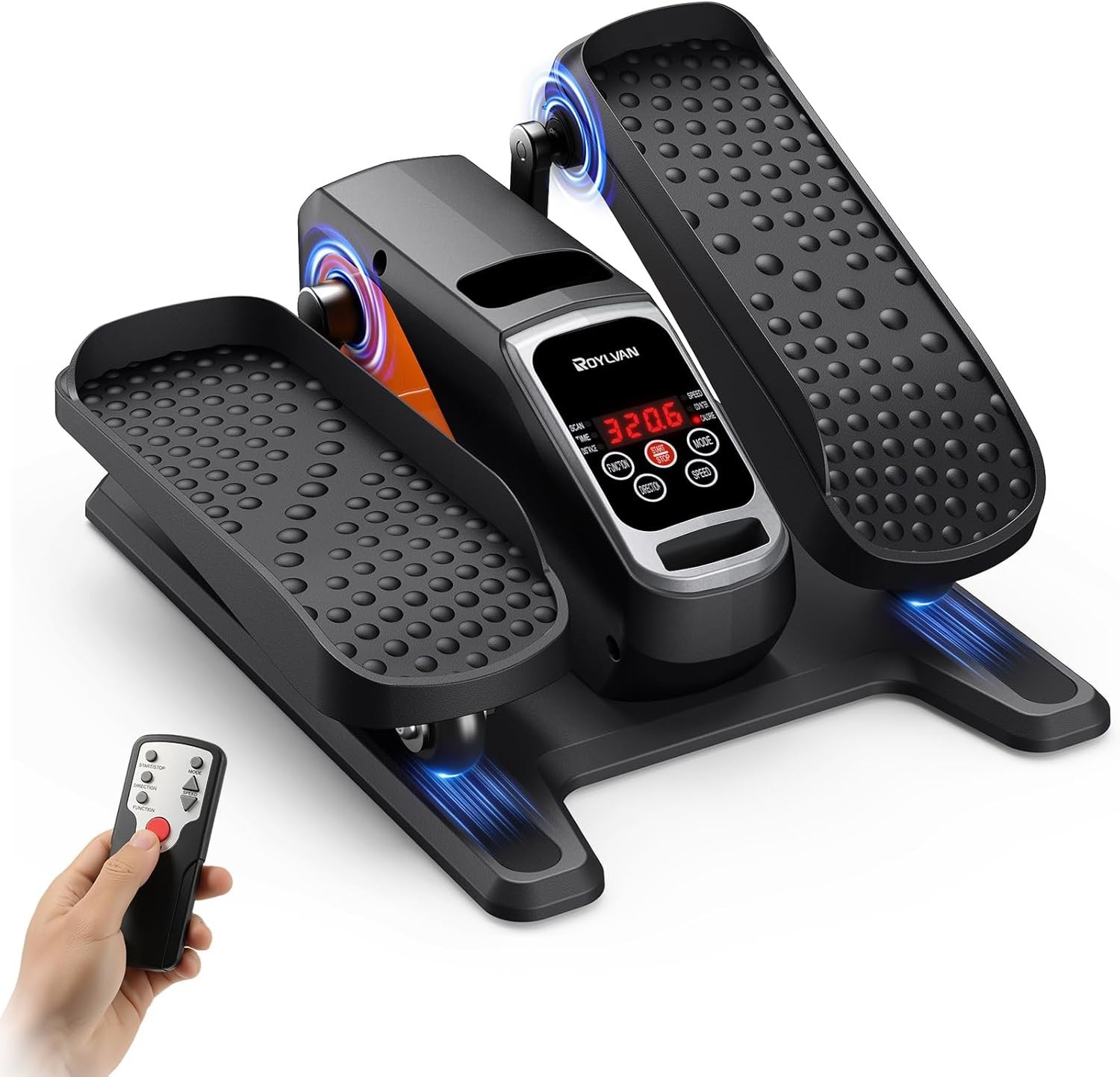 Ellipse Leg Exerciser as Seen on TV, under Desk Elliptical Exercise Machine with