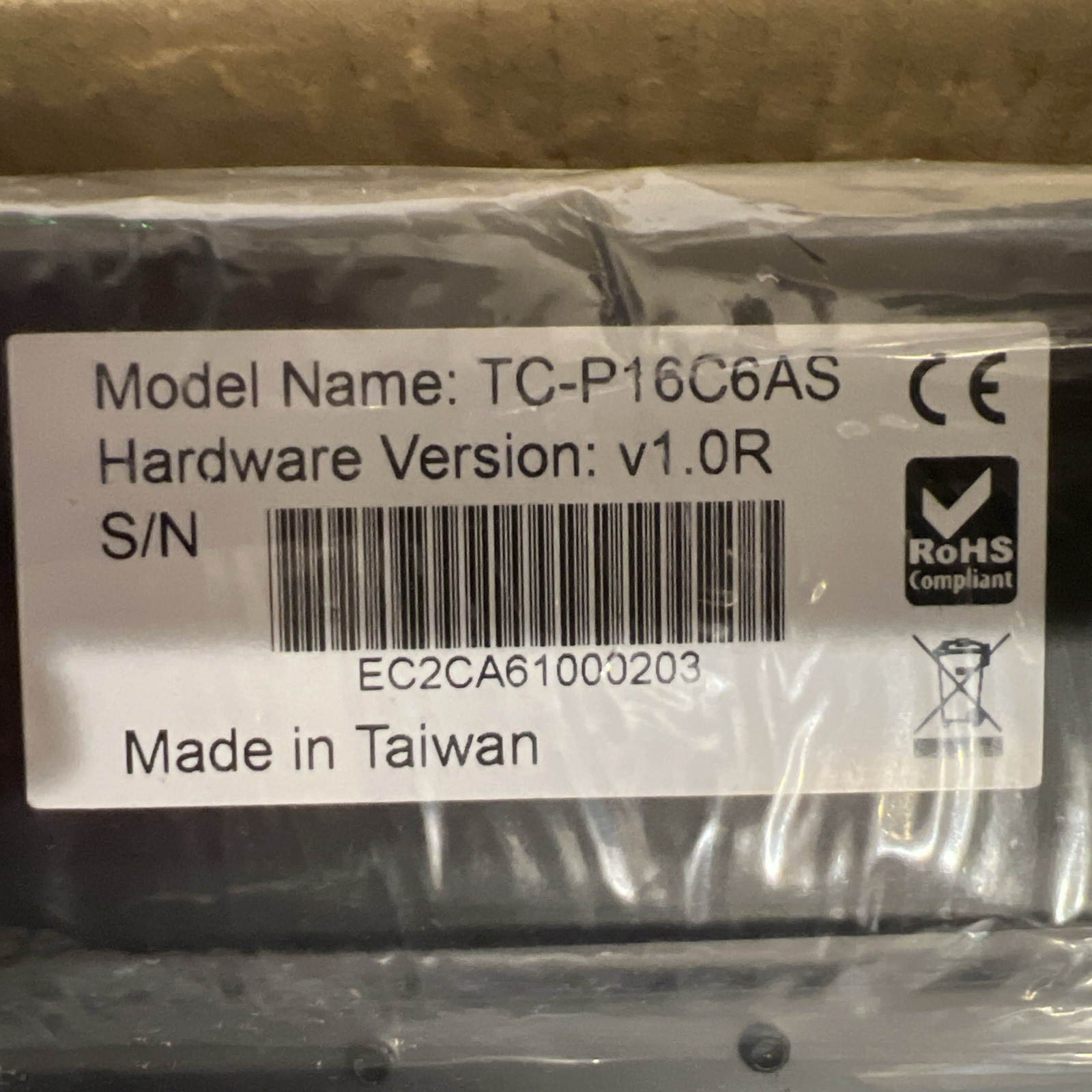 Trendnet 16-Port Cat6A Shielded 1U Patch Panel TC-P16C6AS