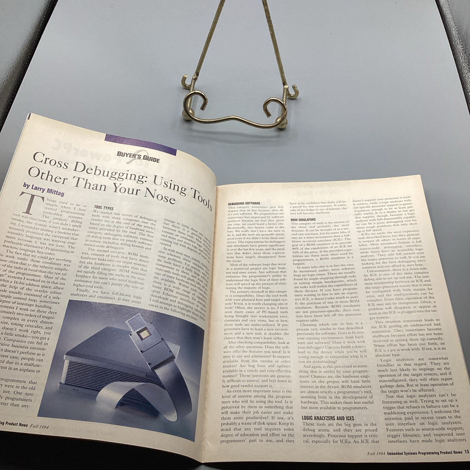 Fall 1994 Embedded Systems Programming Product News Magazine *RARE*