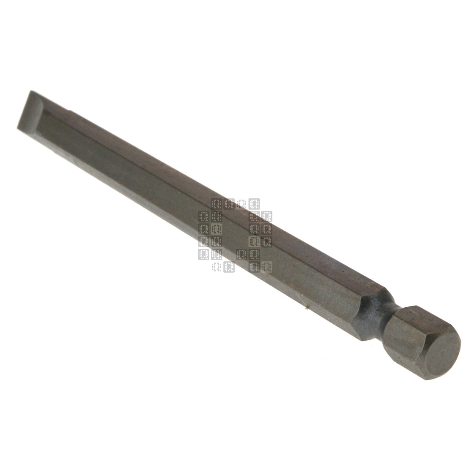 BLU-MOL 00820 #8 Slotted Screwdriver Bit, 4" Length
