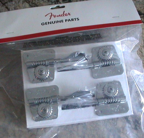 FENDER PURE AM VINTAGE 70S JAZZ BASS TUNING MACHINE SET (4 PCS) 007-6568-049