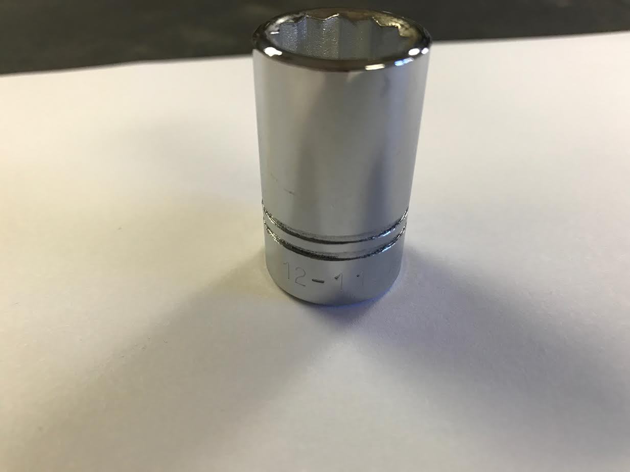 Armstrong 12-119  1/2" Drive, 19/32" Opening, 12-Point,  Socket, New