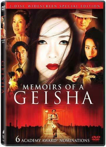 Memoirs of a Geisha (DVD, 2006, 2-Disc Set, Widescreen) NEW
