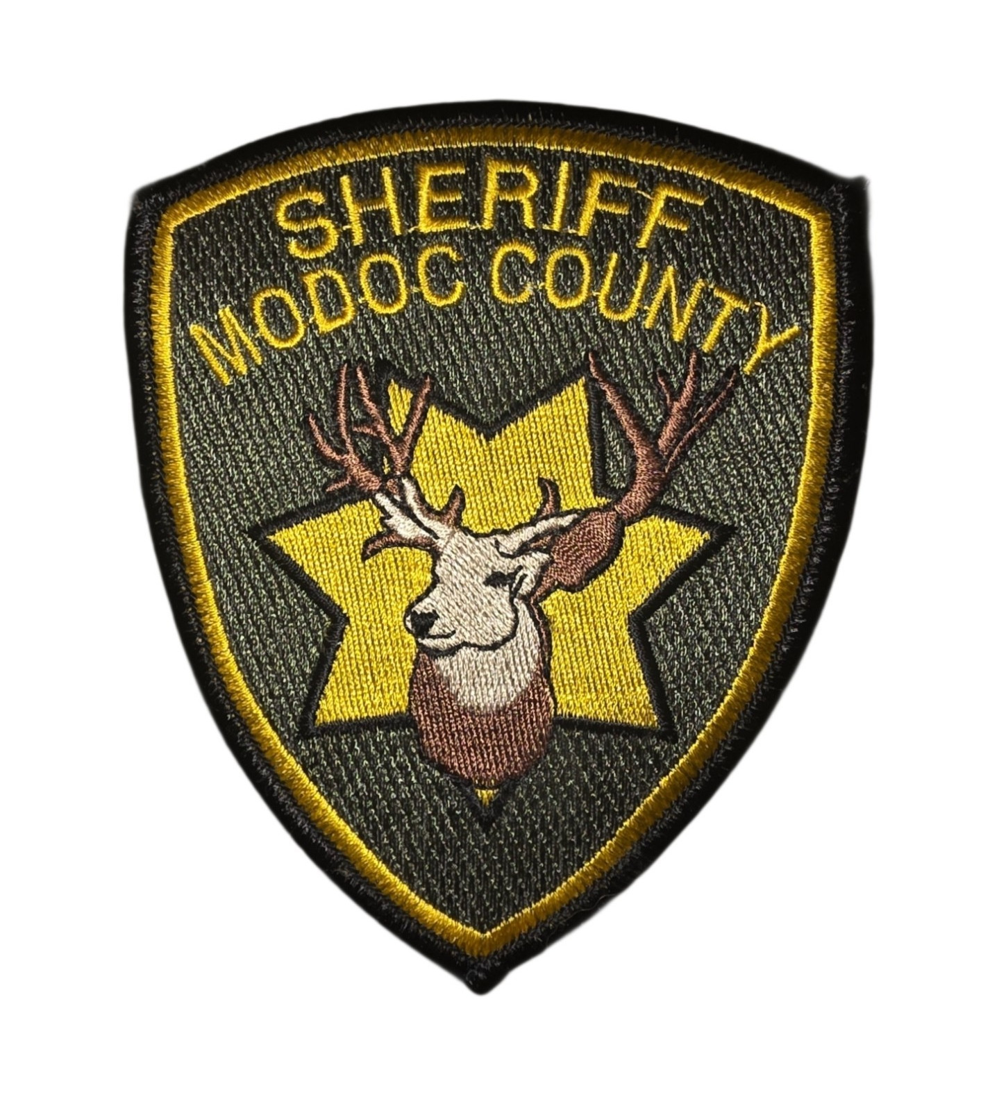Modoc County Sheriff Patch California Police Sheriff Law Enforcement