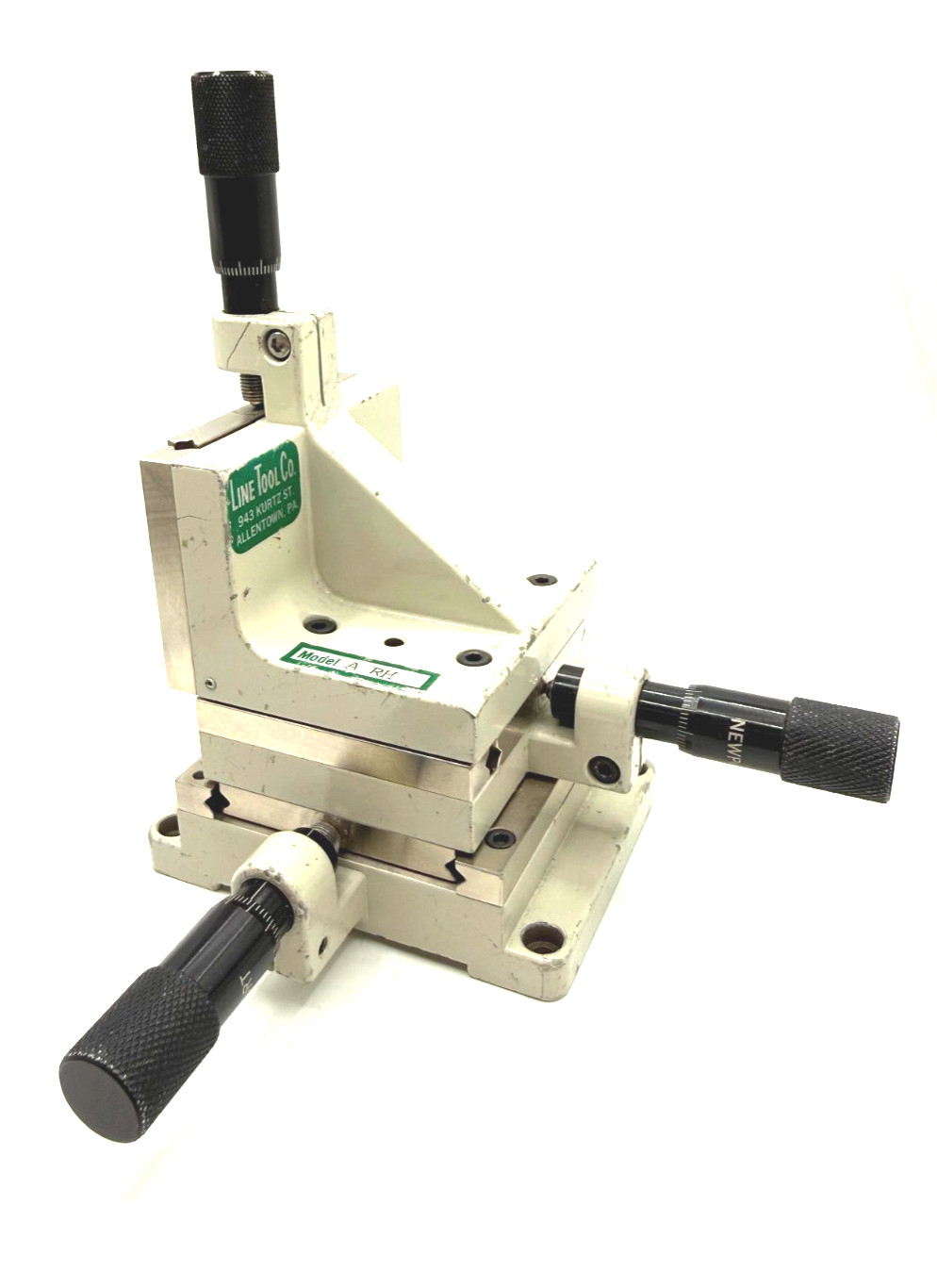 Line Tool Co. A-RH Linear Stage XYZ 3-Axis Linear Steel Stage